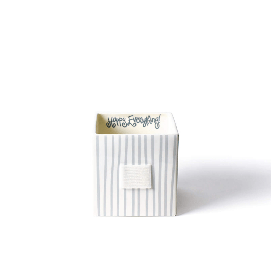 Stone Stripe Mini Nesting Cube Medium - So & Sew Boutique
