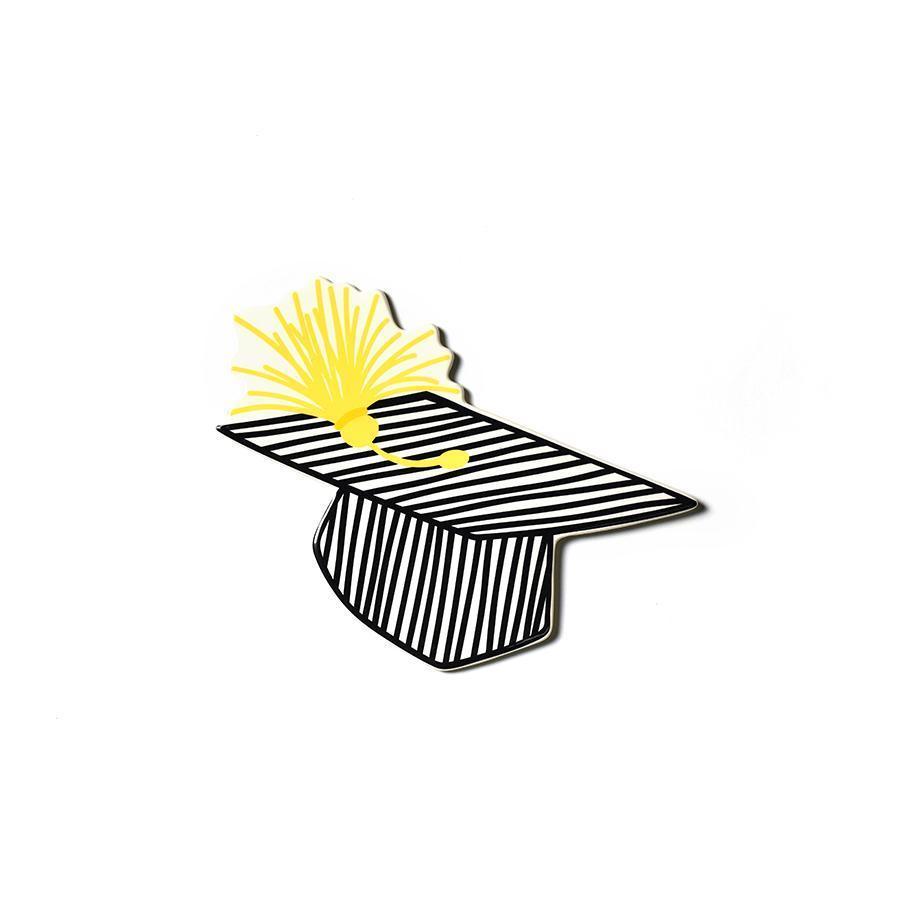 Striped Graduation Cap Attachment - So & Sew Boutique