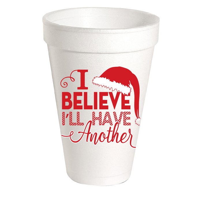 Styrofoam Cup Sleeve | I Believe I&