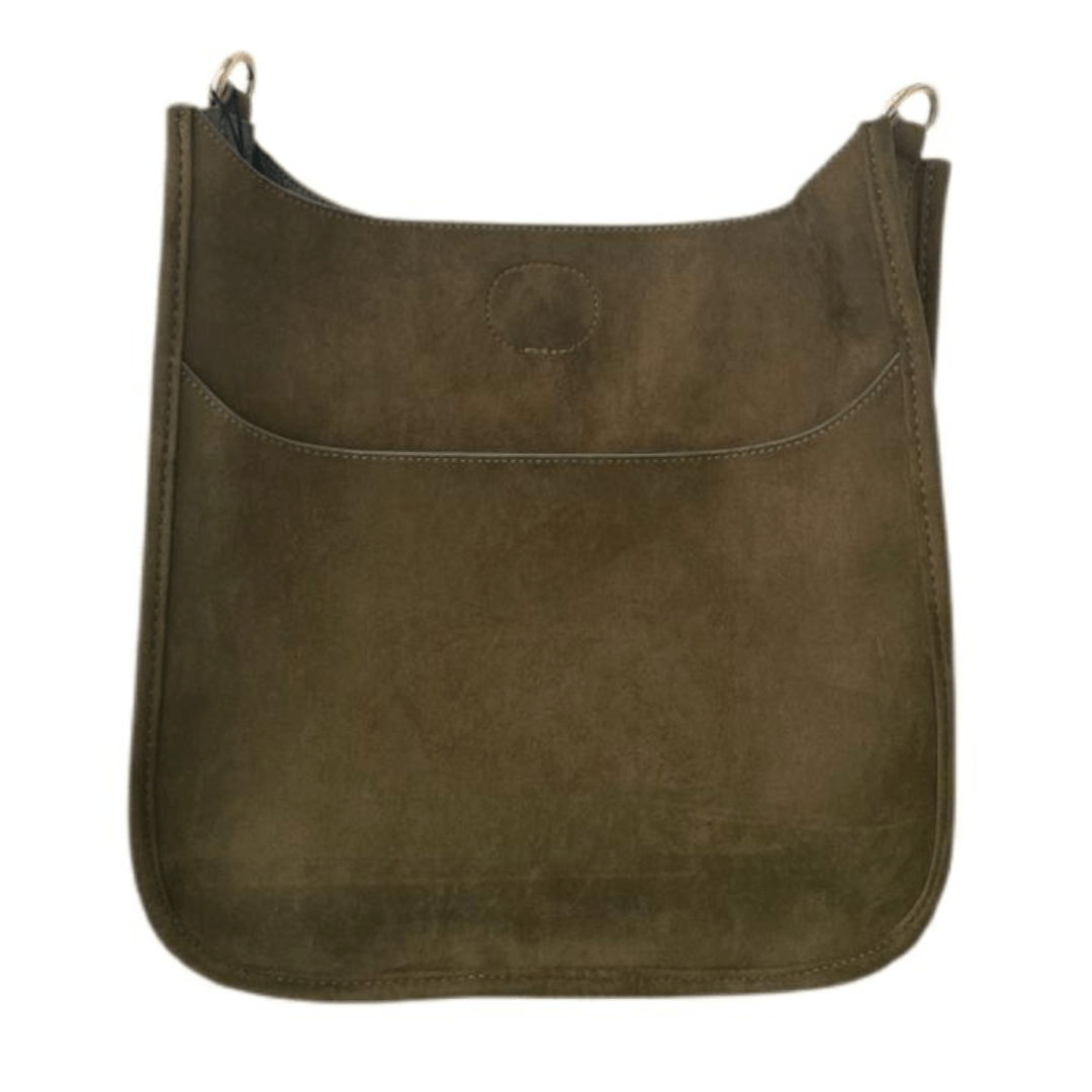 Suede Classic Messenger Bag - So & Sew Boutique