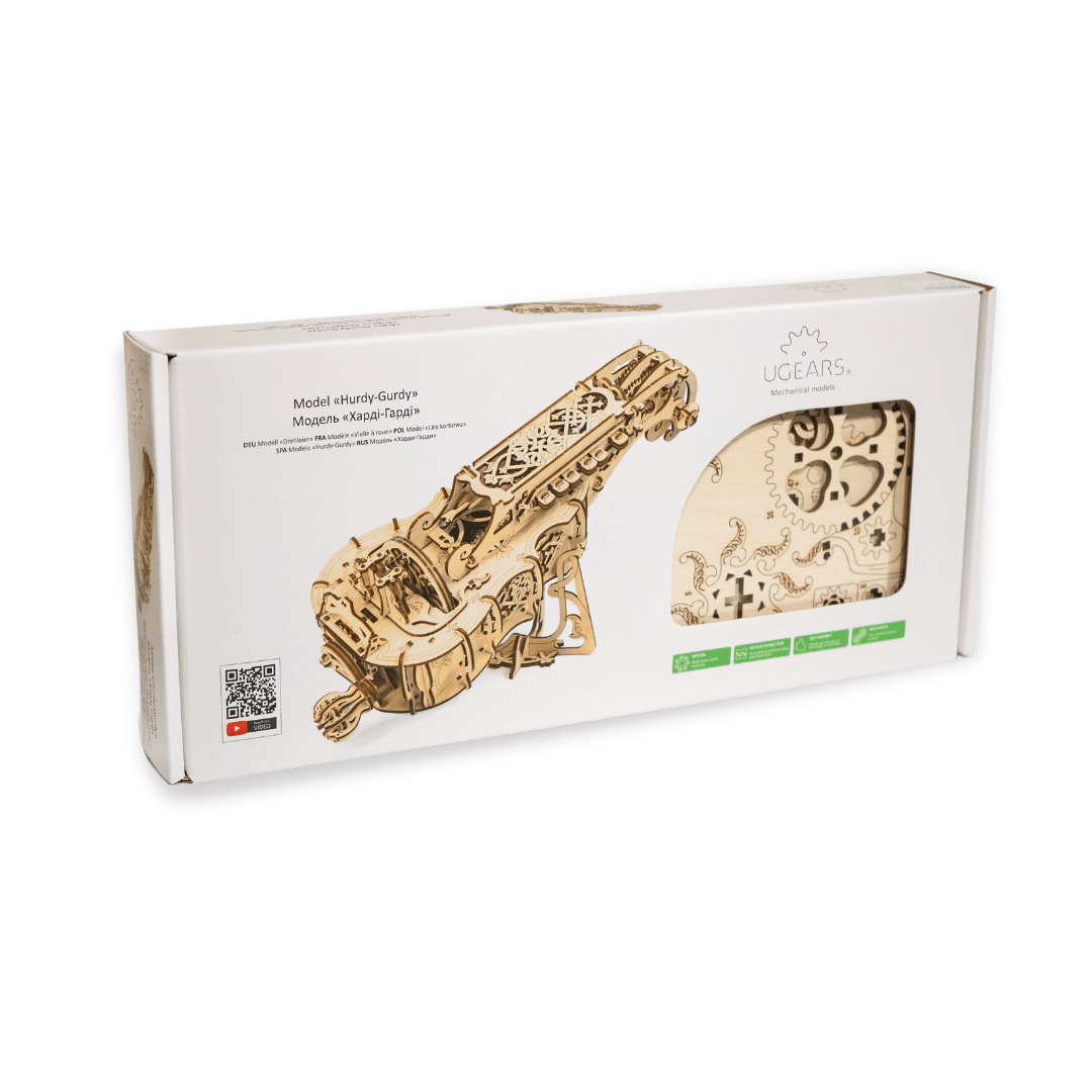 UGears Mechanical Puzzle | Hurdy-Gurdy - So & Sew Boutique