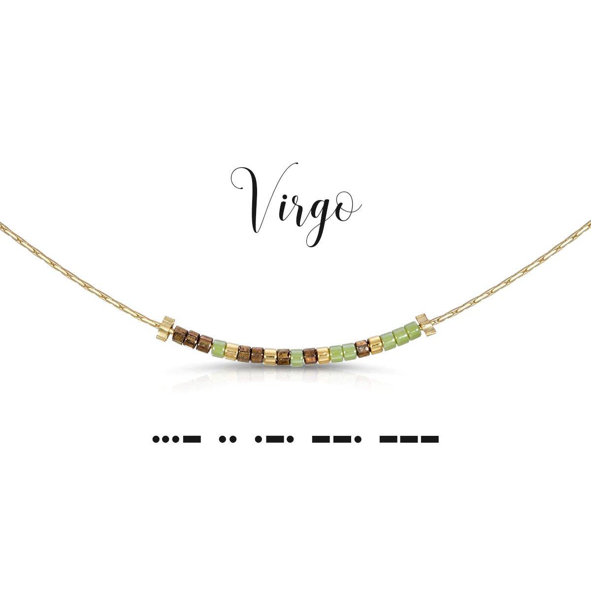 Virgo | Morse Code Jewelry - So &amp; Sew Boutique