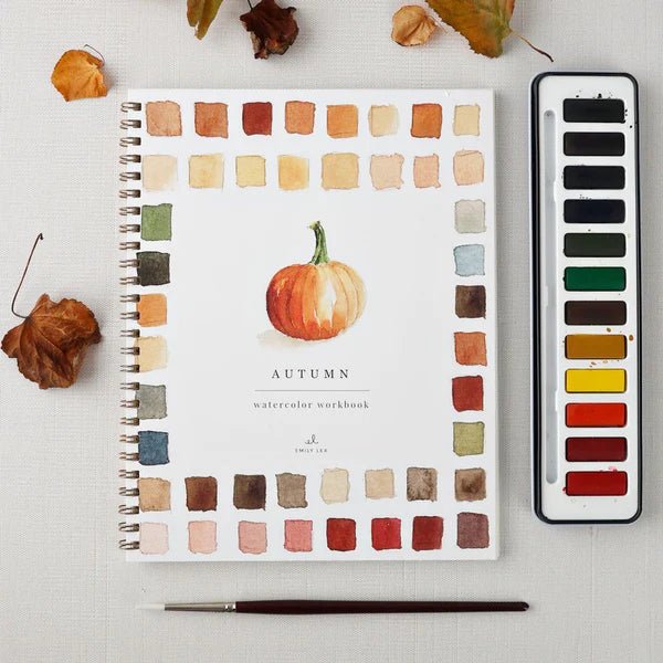 Watercolor Workbook Set | Autumn - So &amp; Sew Boutique
