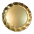 Wavy Charger Plate | Gold Satin (8pk) - So & Sew Boutique