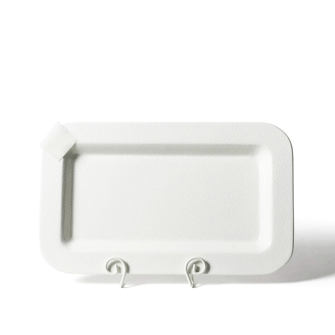 White Small Dot Mini Entertaining Platter - So &amp; Sew Boutique