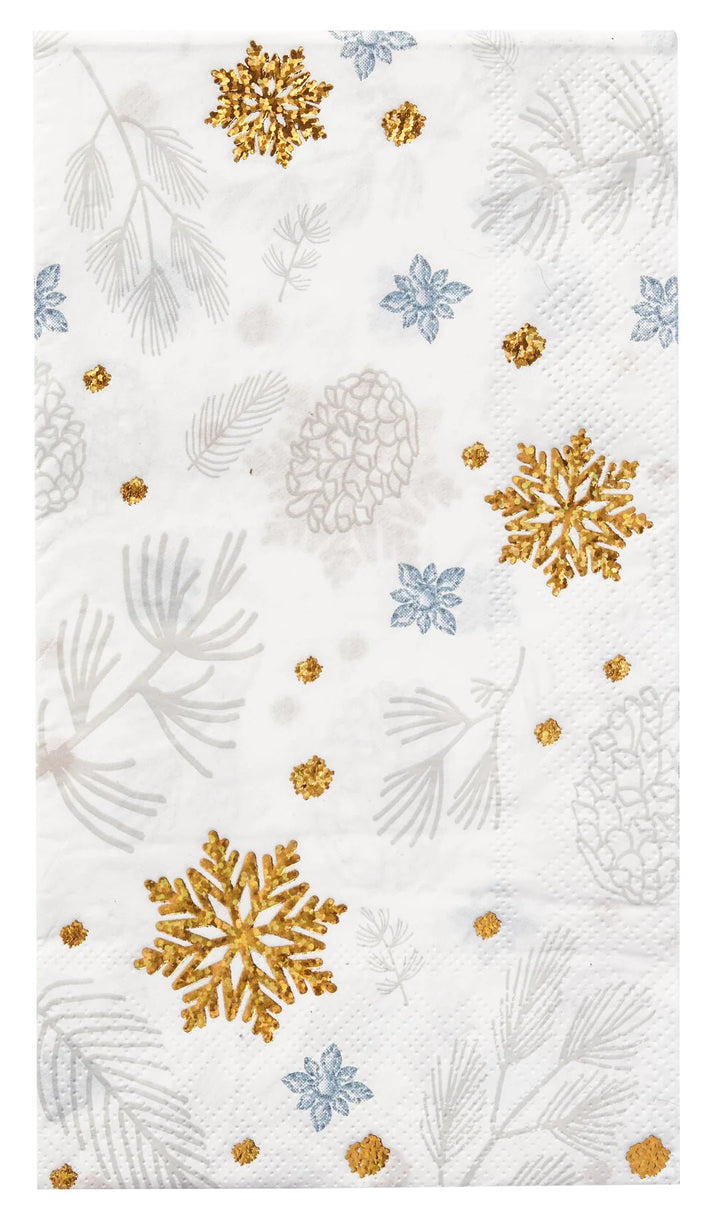 Winter Frost Paper Guest Towel (20pk) - So & Sew Boutique